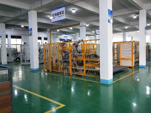 Factory mechanical assembly workshop