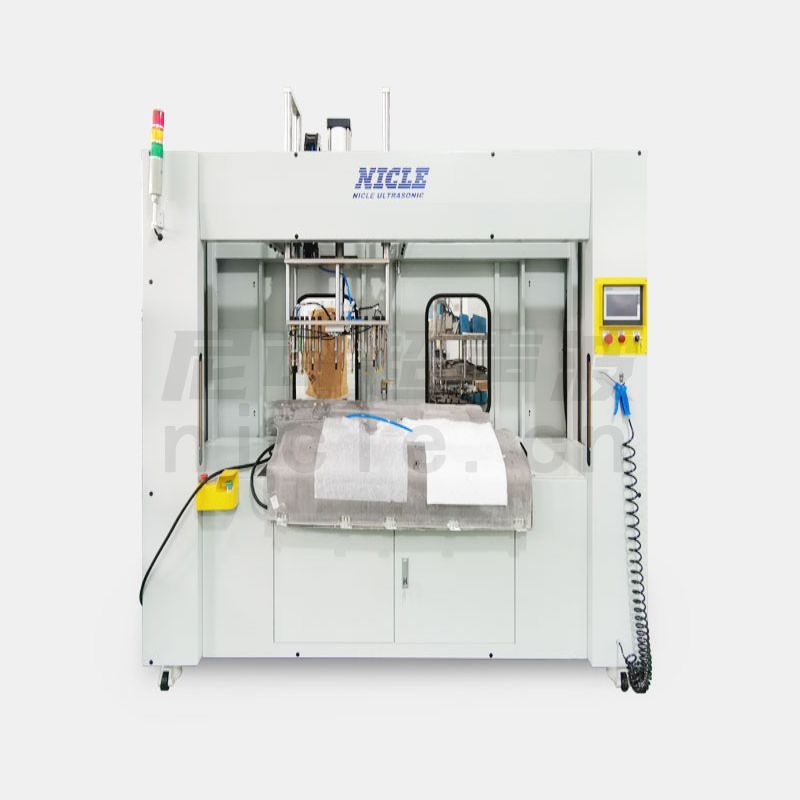 Hot melt welding machine for automobile side roof